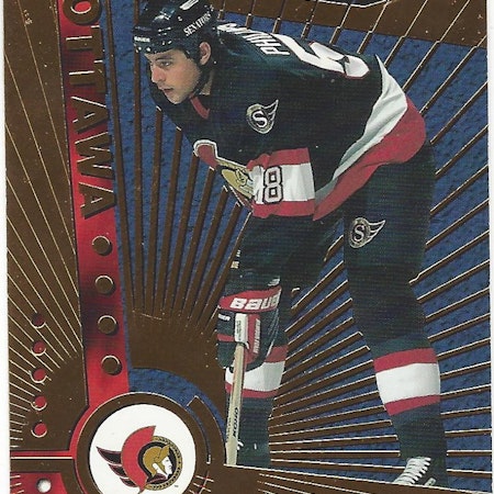 1997-98 Pacific Dynagon #NNO9 Chris Phillips (5-180x2-SENATORS)