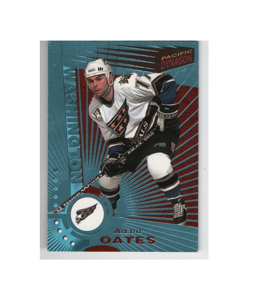 1997-98 Pacific Dynagon Ice Blue #133 Adam Oates (50-X15-CAPITALS)