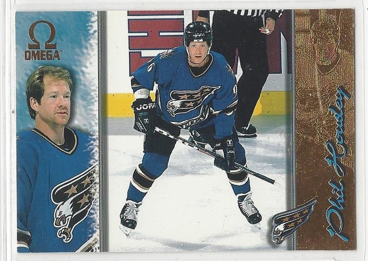 1997-98 Pacific Omega Gold #238 Phil Housley (10-250x2-CAPITALS)