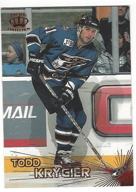 1997-98 Pacific Red #318 Todd Krygier (10-X79-CAPITALS)