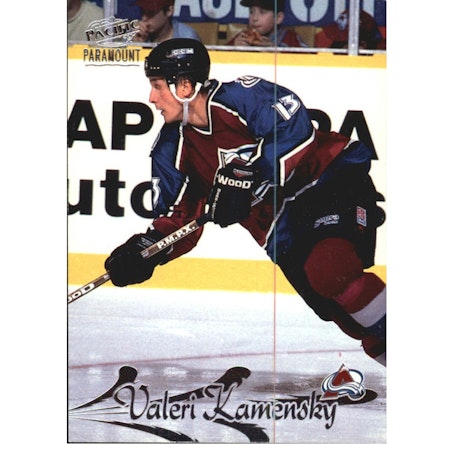 1997-98 Paramount Silver #50 Valeri Kamensky (10-X166-AVALANCHE)