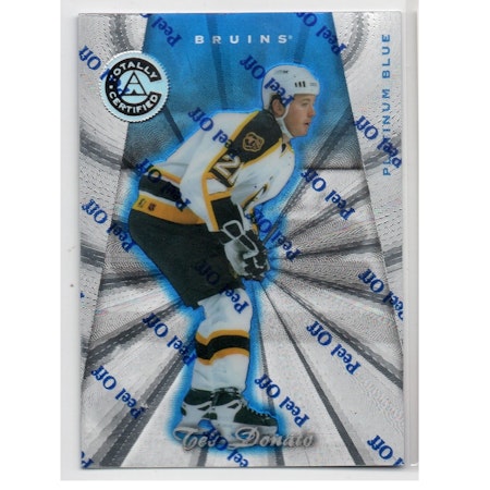 1997-98 Pinnacle Totally Certified Platinum Blue #87 Ted Donato (15-X199-BRUINS)