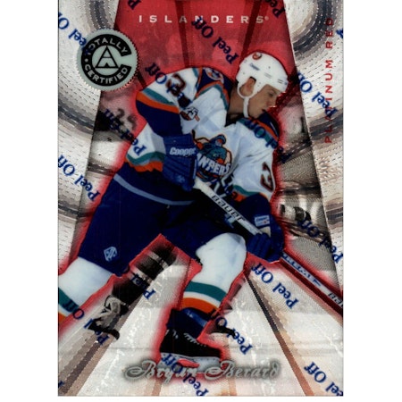 1997-98 Pinnacle Totally Certified Platinum Red #40 Bryan Berard (12-X179-ISLANDERS)