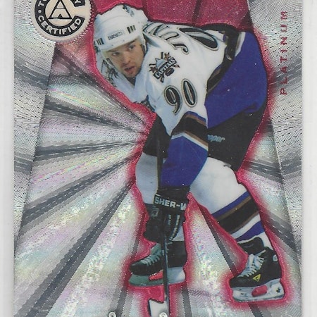 1997-98 Pinnacle Totally Certified Platinum Red #63 Joe Juneau (15-X76-CAPITALS)