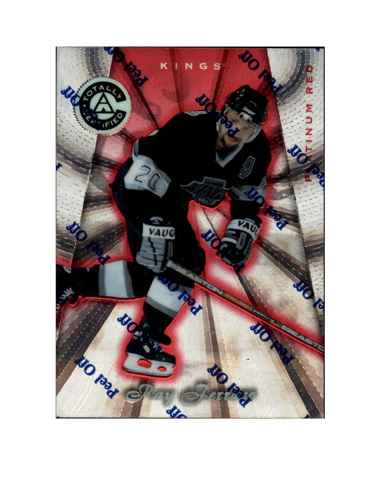 1997-98 Pinnacle Totally Certified Platinum Red #82 Ray Ferraro (12-X179-NHLKINGS)