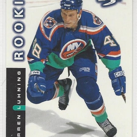 1997-98 Score #69 Warren Luhning RC (5-261x2-ISLANDERS)