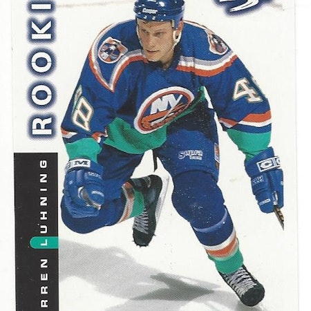 1997-98 Score #69 Warren Luhning RC (5-X79-ISLANDERS)