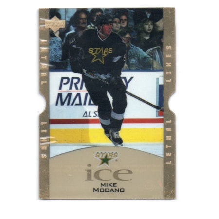1997-98 Upper Deck Ice Lethal Lines 2 #L8B Mike Modano (100-X285-NHLSTARS)