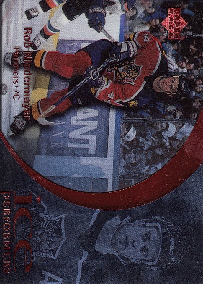 1997-98 Upper Deck Ice Parallel #14 Rob Niedermayer (10-X22-NHLPANTHERS)