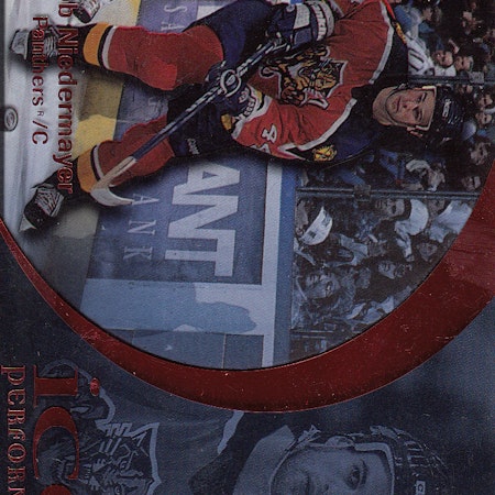 1997-98 Upper Deck Ice Parallel #14 Rob Niedermayer (10-X22-NHLPANTHERS)