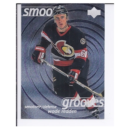 1997-98 Upper Deck Smooth Grooves #SG36 Wade Redden (10-X191-SENATORS)