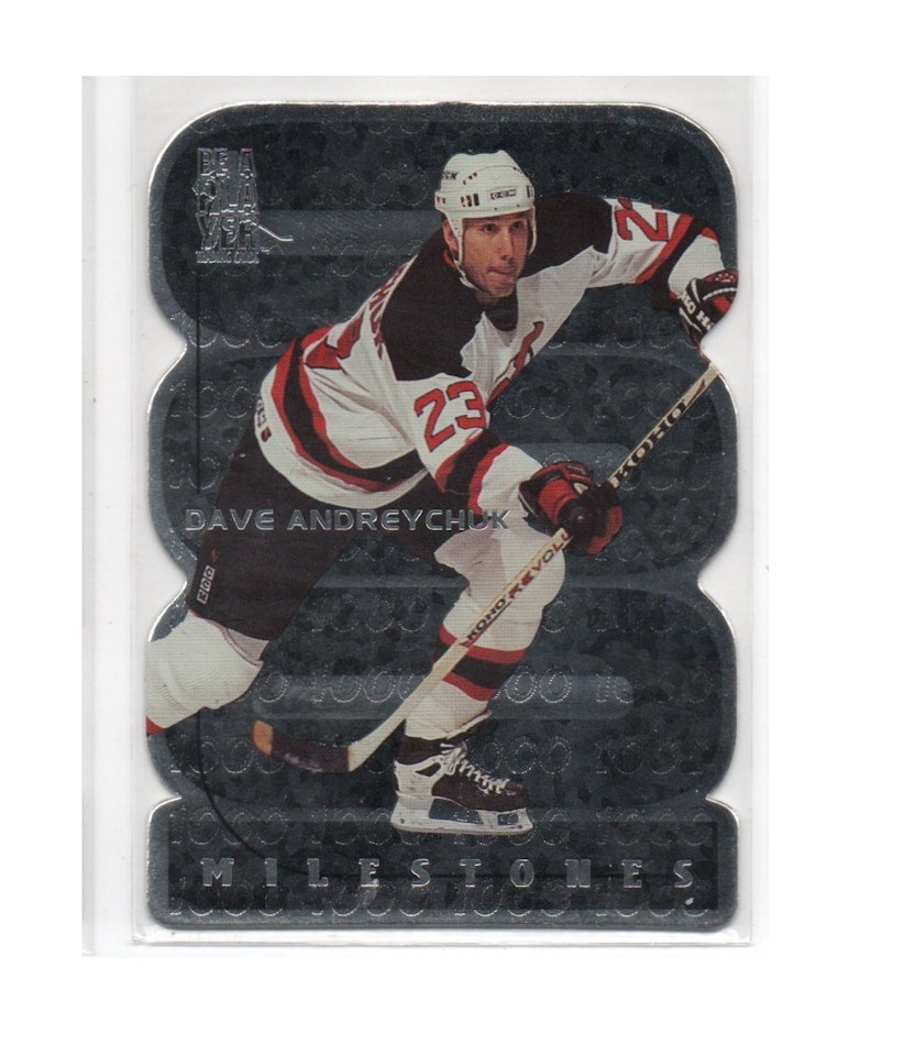 1998-99 Be A Player All-Star Milestones #M21 Dave Andreychuk (12-X30-DEVILS)