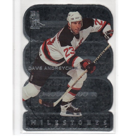 1998-99 Be A Player All-Star Milestones #M21 Dave Andreychuk (12-X30-DEVILS)
