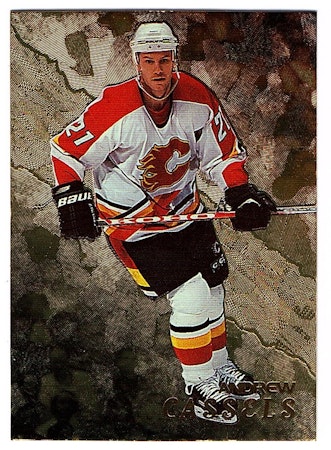 1998-99 Be A Player Gold #20 Andrew Cassels (10-X19-FLAMES)