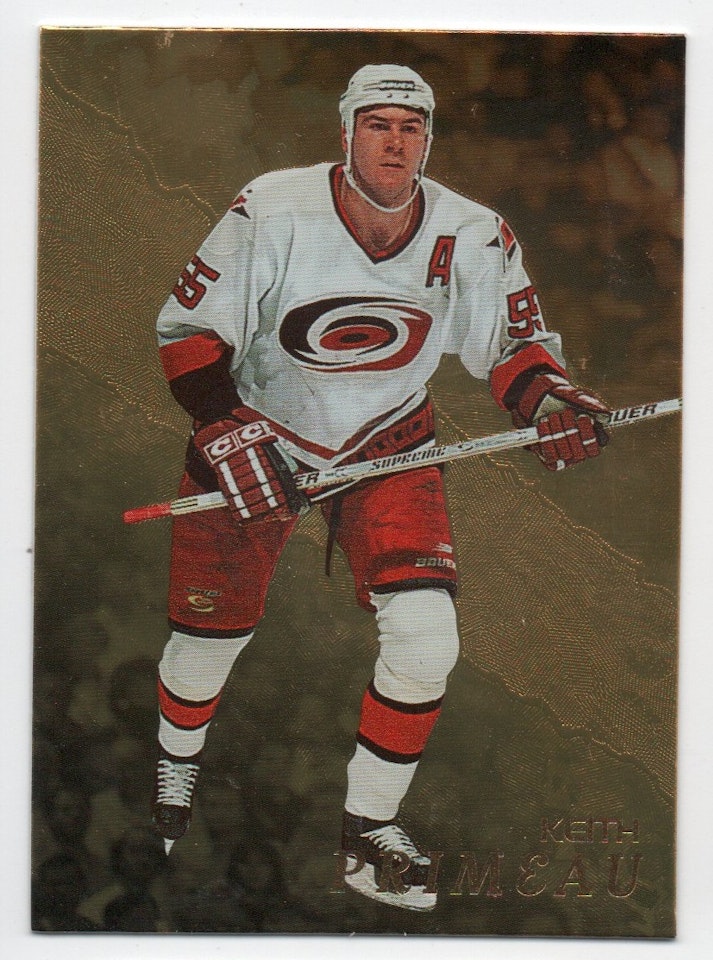 1998-99 Be A Player Gold #23 Keith Primeau (10-X102-HURRICANES)