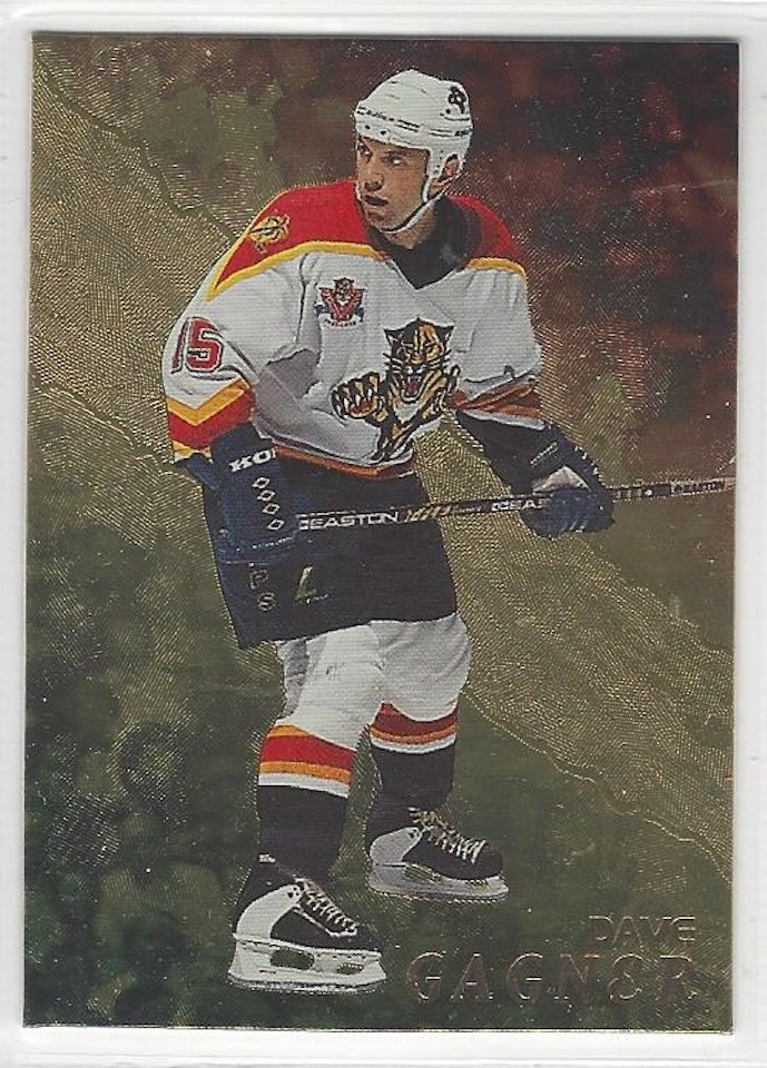 1998-99 Be A Player Gold #57 Dave Gagner (10-275x7-NHLPANTHERS)