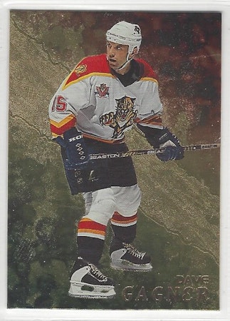 1998-99 Be A Player Gold #57 Dave Gagner (10-275x7-NHLPANTHERS)