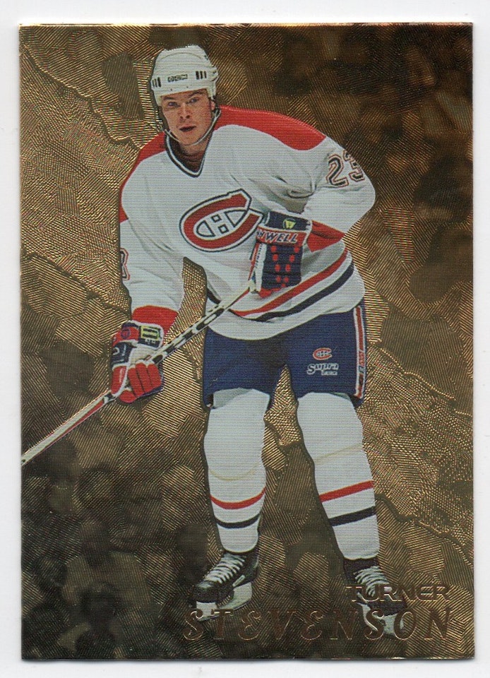 1998-99 Be A Player Gold #71 Turner Stevenson (10-X123-CANADIENS)