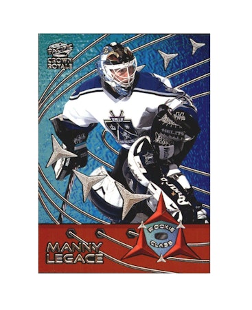 1998-99 Crown Royale Rookie Class #4 Manny Legace (20-X213-NHLKINGS)