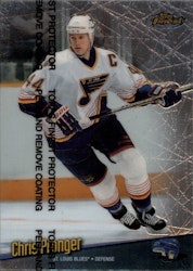 1998-99 Finest #22 Chris Pronger (5-X11-BLUES)