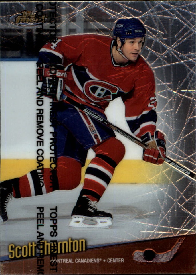 1998-99 Finest #93 Scott Thornton (5-X11-CANADIENS)