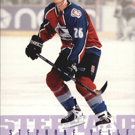 1995-96 Parkhurst International #539 Stephane Yelle (10-X298-AVALANCHE)