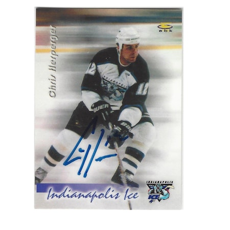 1998-99 Indianapolis Ice #13 Chris Herperger (25-X44-OTHERS)