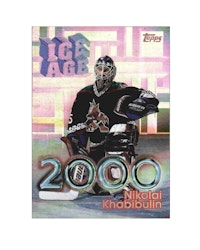 1998-99 Topps Ice Age 2000 #I15 Nikolai Khabibulin (10-X213-COYOTES)