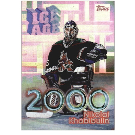 1998-99 Topps Ice Age 2000 #I15 Nikolai Khabibulin (10-X213-COYOTES)