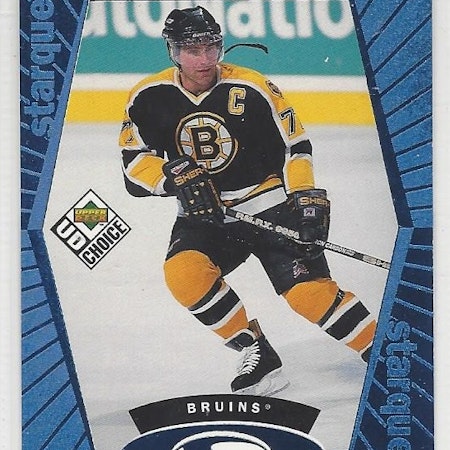 1998-99 UD Choice StarQuest Blue #SQ21 Ray Bourque (10-246x4-BRUINS)