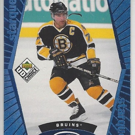 1998-99 UD Choice StarQuest Blue #SQ21 Ray Bourque (10-246x5-BRUINS)