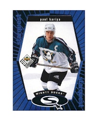 1998-99 UD Choice StarQuest Blue #SQ25 Paul Kariya (12-X177-DUCKS)