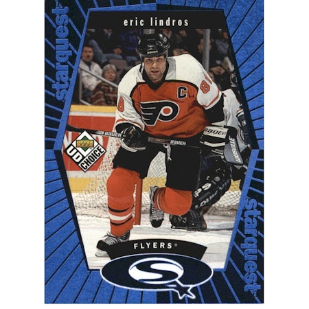 1998-99 UD Choice StarQuest Blue #SQ28 Eric Lindros (12-X177-FLYERS)