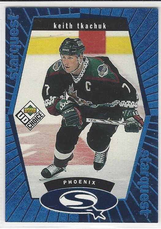 1998-99 UD Choice StarQuest Blue #SQ30 Keith Tkachuk (10-245x2-COYOTES)