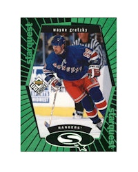 1998-99 UD Choice StarQuest Green #SQ1 Wayne Gretzky (80-257x3-RANGERS)
