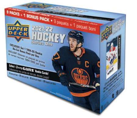 2021-22 Upper Deck Series 1 (Mega Box - Walmart Exclusive)