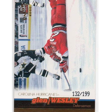 1999-00 Pacific Gold #82 Glen Wesley (15-X193-HURRICANES)