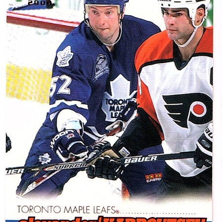 1999-00 Pacific Red #409 Alexander Karpovtsev (10-X30-MAPLE LEAFS)