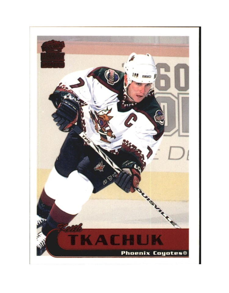 1999-00 Paramount Red #184 Keith Tkachuk (10-X177-COYOTES) (2)