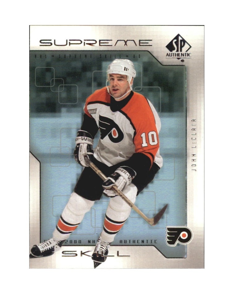 1999-00 SP Authentic Supreme Skill #SS9 John LeClair (10-X177-FLYERS) (2)