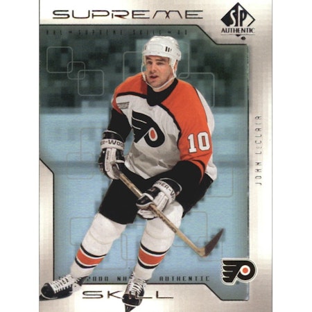 1999-00 SP Authentic Supreme Skill #SS9 John LeClair (10-X177-FLYERS)