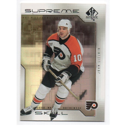 1999-00 SP Authentic Supreme Skill #SS9 John LeClair (12-X170-FLYERS)