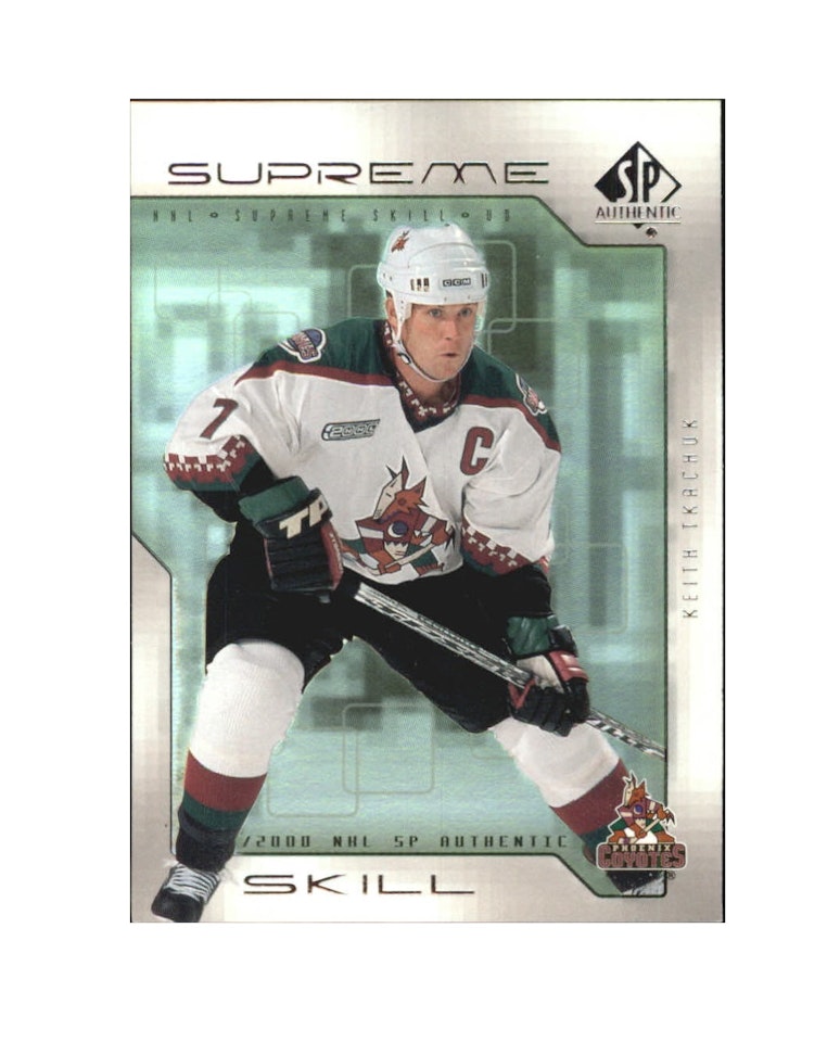 1999-00 SP Authentic Supreme Skill #SS10 Keith Tkachuk (12-X164-COYOTES)