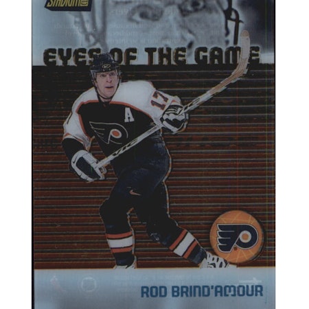 1999-00 Stadium Club Eyes of the Game #EG10 Rod Brind'Amour (12-247x9-FLYERS)