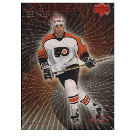 1999-00 Upper Deck Crunch Time #CT22 John LeClair (10-X257-FLYERS)