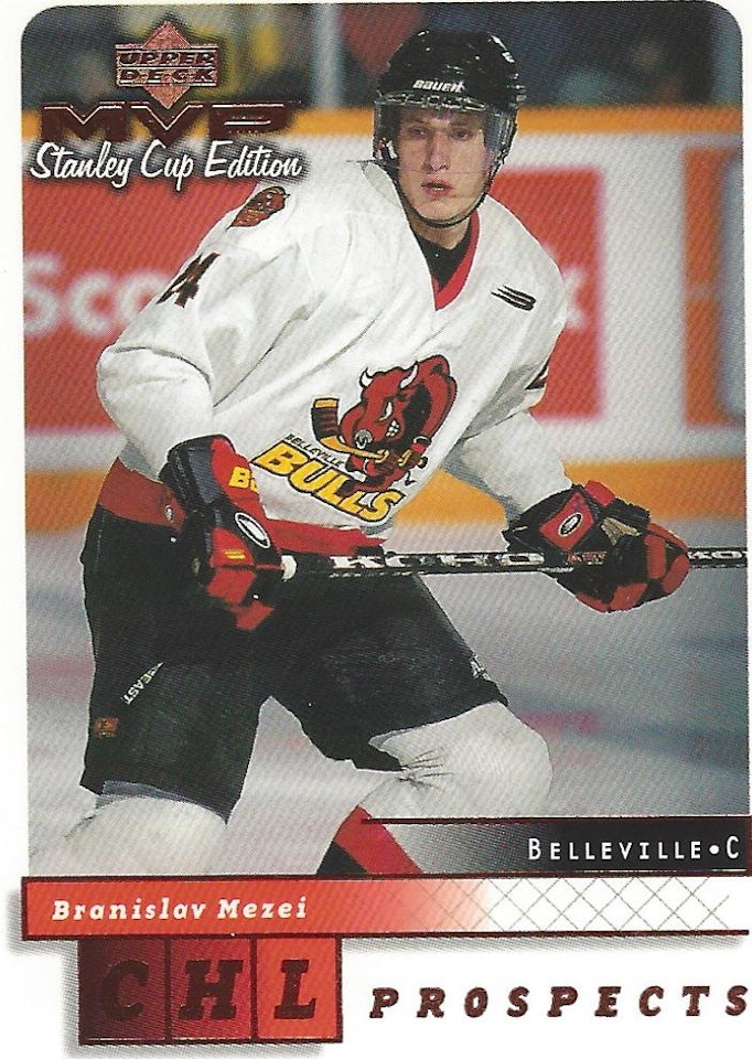 1999-00 Upper Deck MVP SC Edition #196 Branislav Mezei RC (10-X74-OTHERS)