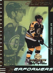 1999-00 Upper Deck MVP SC Edition Clutch Performers #CP2 Ray Bourque (15-X55-BRUINS)