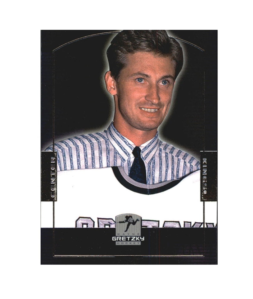 1999-00 Wayne Gretzky Hockey Hall of Fame Career #HOF12 Wayne Gretzky (10-X188-NHLKINGS)