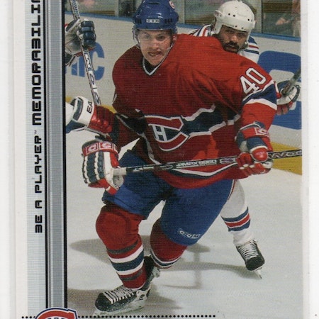 2000-01 BAP Memorabilia #512 Eric Chouinard RC (10-X293-CANADIENS)