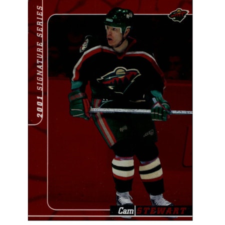 2000-01 BAP Signature Series Ruby #140 Cam Stewart (15-X196-NHLWILD)